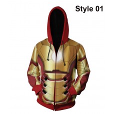 Avengers Endgame Iron Man 3D Hoodie